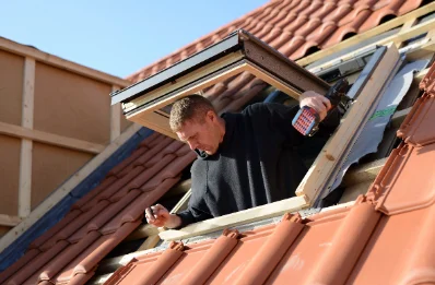 Pose de fenêtres de toit Velux à Champey